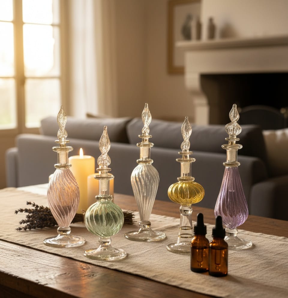 How to Style Handmade Egyptian Bottles in Modern Homes | Grand Bazaar Egypt