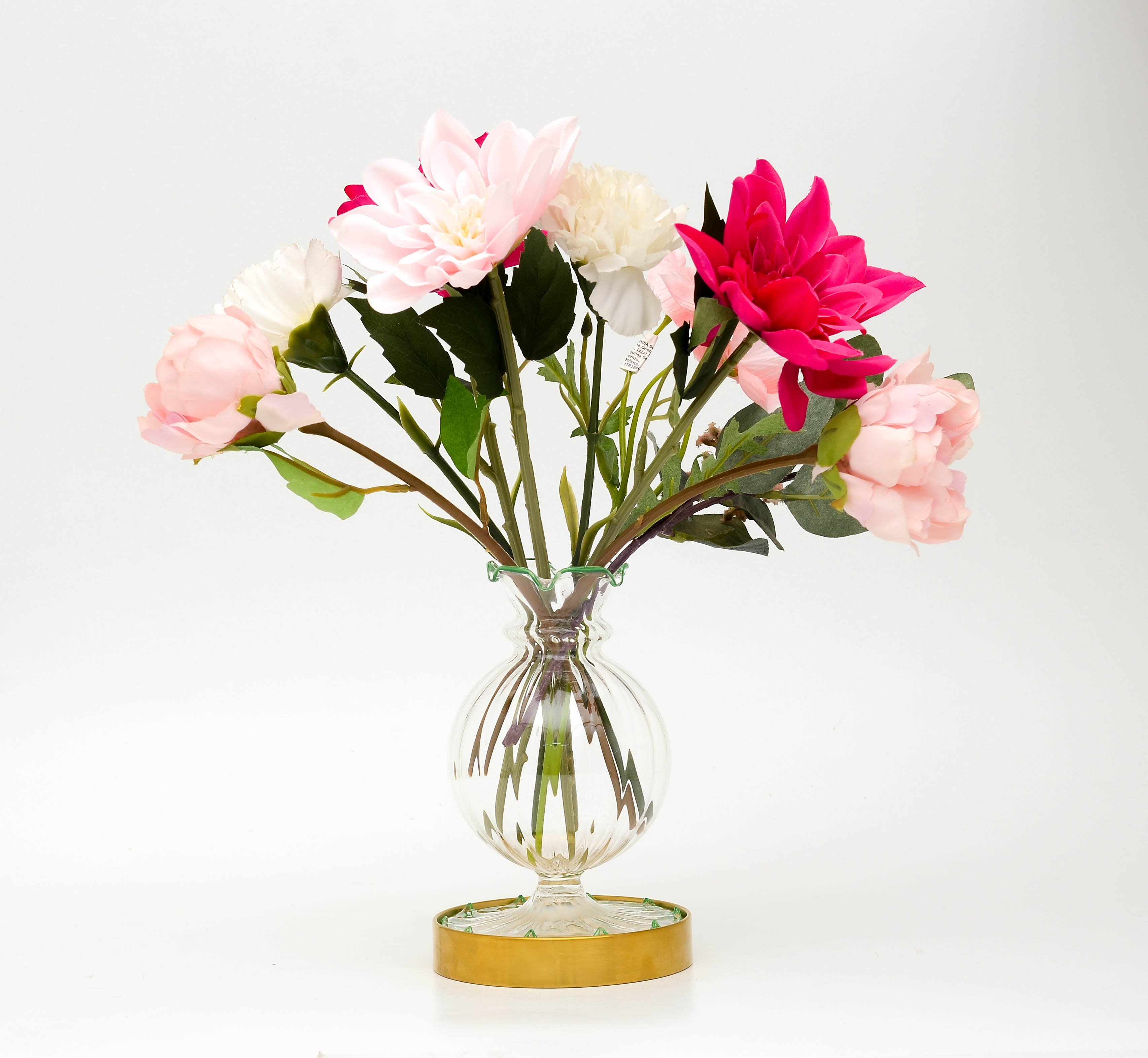 Optic Footed Bud Vase